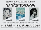 Výstava tří hlineckých výtvarnic v galerii MFC