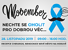 Do Movemberu se zapojí i nemocnice v Novém Městě na Moravě