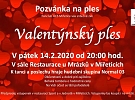 Valentýnský ples v Miřeticích