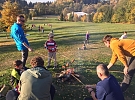 Opékání buřtů a golf v Hamrech