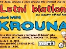 Letní biatlon v Krouně