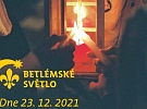 Junák Hlinsko bude 23. prosince rozdávat Betlémské světlo