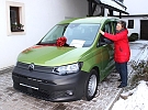 Pečovatelská služba obce Kameničky má nový automobil
