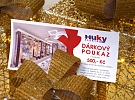 Dárkový poukaz do HUKY Elektro potěší každého