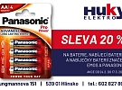 Velká slevová akce na baterie v HUKY Elektro