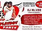 VIP Playboy párty v Koupelna music bar