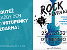 Probíhá soutěž o dvě vstupenky zdarma na hlinecký ROCK FESTIVAL