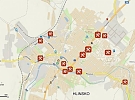Hasiči Hlinsko pravidelně dezinfikují veřejná místa