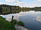 Rybářské závody na rybníku Groš v Kameničkách