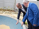 Planeta Hlinsko připravila na nádvoří centra hru s názvem Najdi trilobity