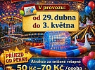 Hlinsko ožilo poutí. Na sídlišti začal Zábavní lunapark, láká na atrakce i dostupné vstupné