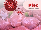 Plec za akční cenu 99 Kč/kg pouze v Řeznictví U Švandů v pátek 6. března