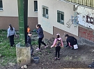 Hlinečtí skauti uspořádali akci Skautský den pro park s úklidem a hrami