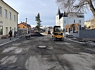Rekonstrukce Resslovy ulice se blíží ke konci, dokončení závisí na počasí