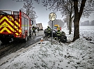 Hlinečtí hasiči vyrazili k vážné nehodě u obce Oldřiš