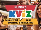 Bowling Bar Blatno zve na první kolo Chytrého kvízu a pizzu zdarma pro každý přihlášený tým