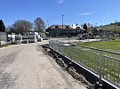 Modernizace sportovního areálu v Olšinkách míří do finále. Hotovo má být do konce června