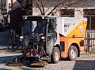 Úklid města: čištění chodníků a komunikací