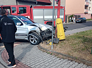 Střet vozidel BMW a Škoda v Hlinsku si vyžádal zásah záchranných složek