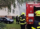 Požár ve sklepě domu v Kameničkách zaměstnal profesionální i dobrovolné hasiče