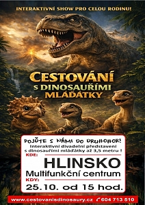 Cestování s dinosauřími mláďátky