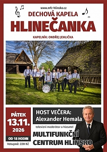 Dechová kapela HLINEČANKA - podzimní koncert