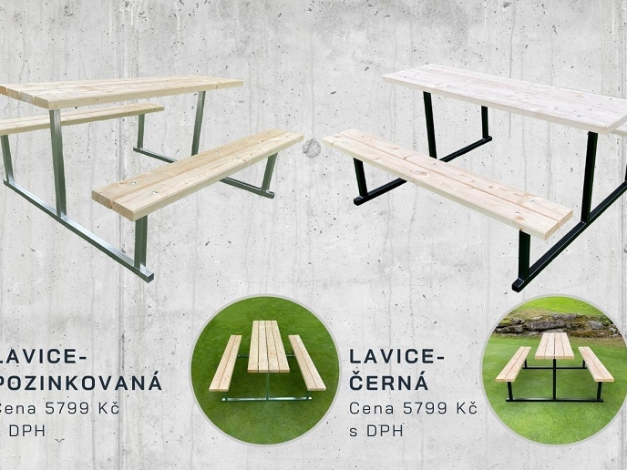 V MARSU vyrábí zahradní sety