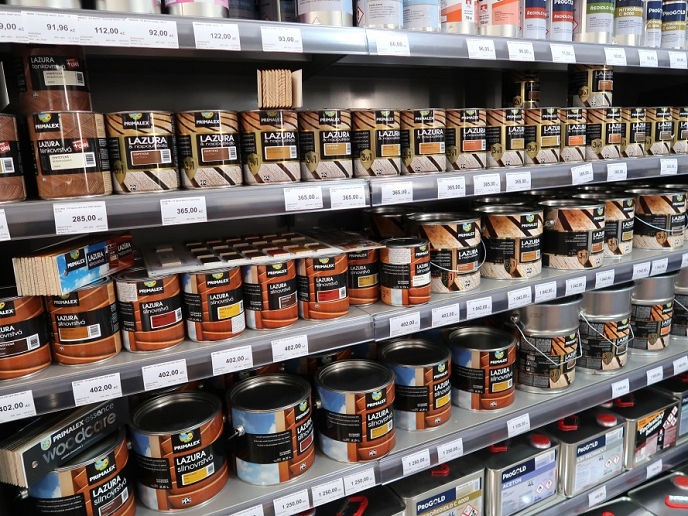 Slevová akce na barvy v MB BARVY-LAKY na Poděbradově náměstí