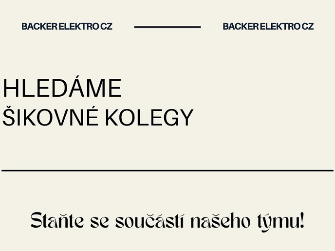 Aktuální volná pracovní místa