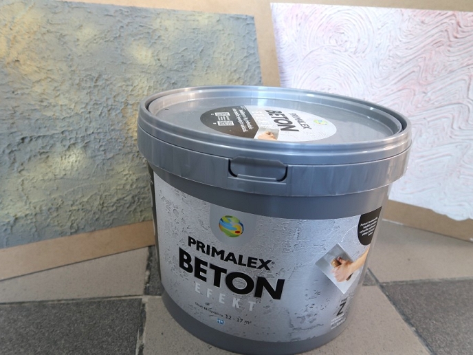 Oživte svůj interiér betonovým efektem