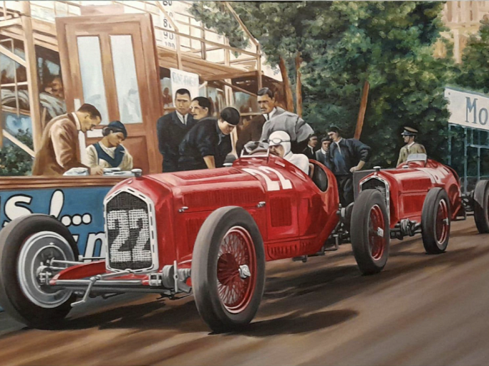 Výstava obrazů Petra Pechánka ve Studnicích