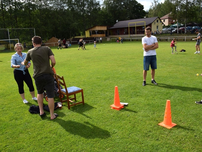 Sportovně zábavné odpoledne pro děti a jejich rodiče v Kameničkách