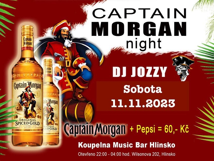 Noc s Kapitánem Morganem v Koupelna music baru