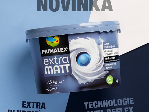 Dům barev Hlinsko představuje novinku PRIMALEX EXTRA MATT