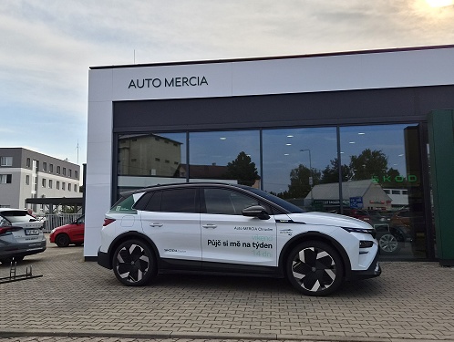Elektromobil na zkoušku. Auto MERCIA nabízí službu Škoda Explore i na letní dovolenou