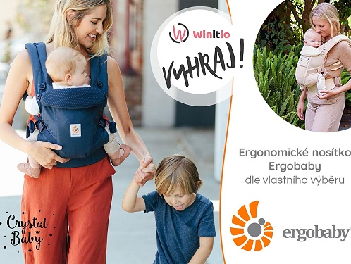 VYHRAJ ergonomické nosítko Ergobaby!