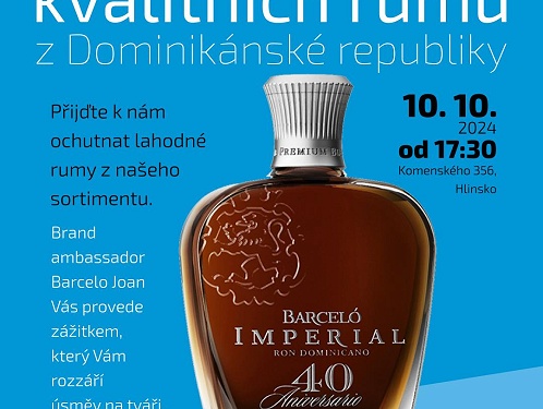 Degustace rumů Barcelo