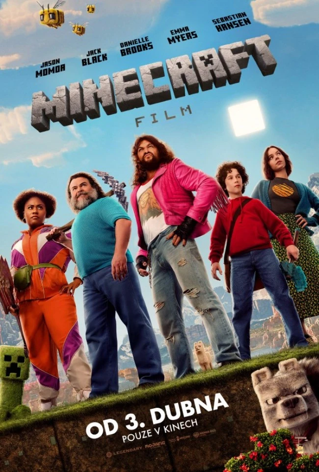 Minecraft film - přidaná projekce