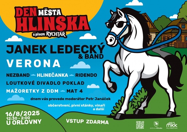DEN MĚSTA HLINSKA  s pivem RYCHÁŘ
