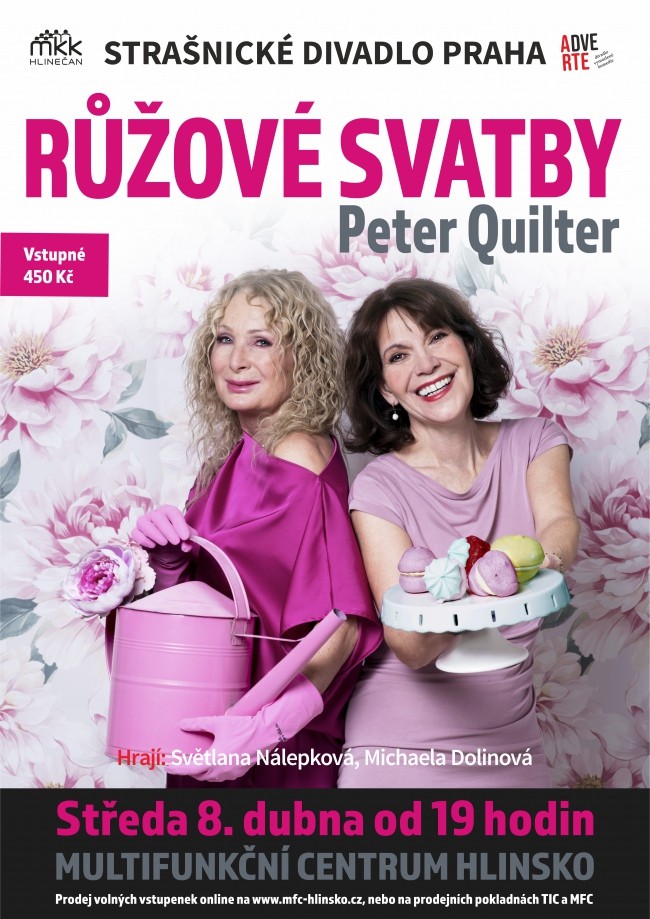 Růžové svatby - Strašnické divadlo-Adverte - NÁHRADNÍ TERMÍN